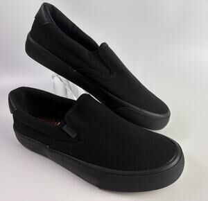 Lugz Clipper Slip On Women's Black Sneakers Casual Shoes Size 7.5M